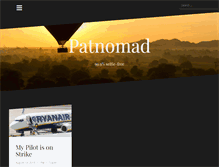 Tablet Screenshot of patnomad.com